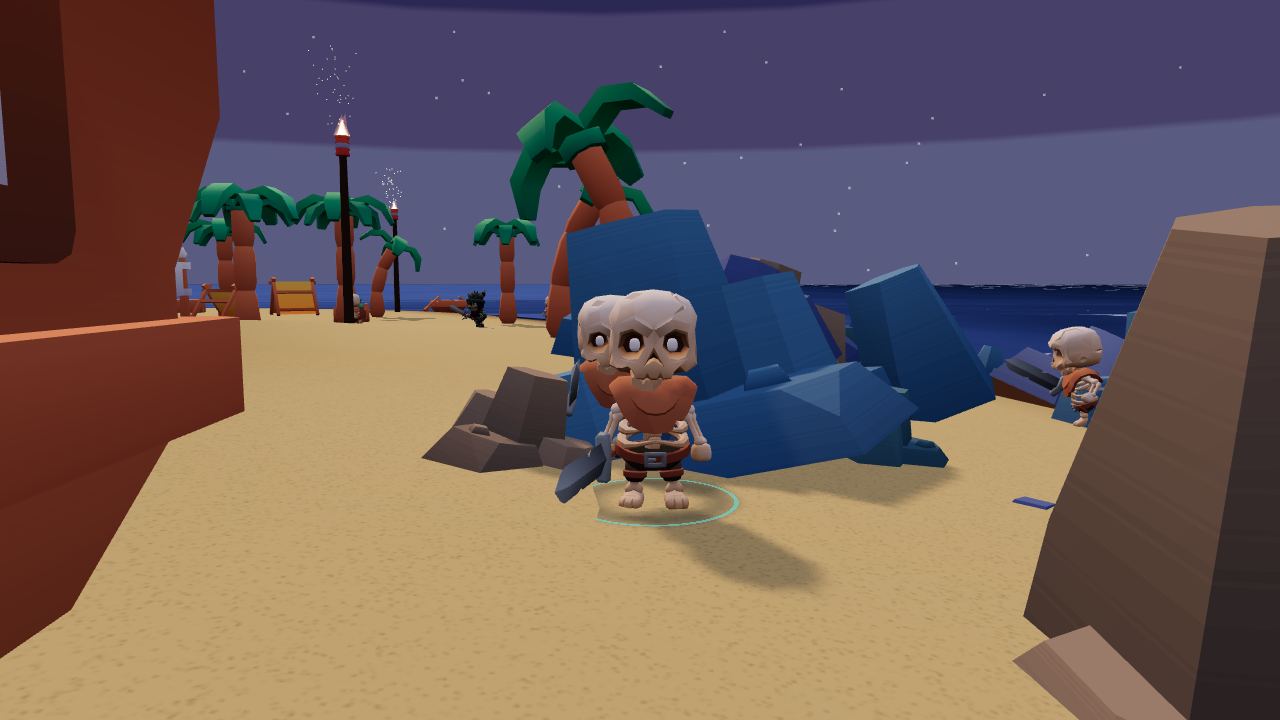 A Drowned Skeleton on the Shoals