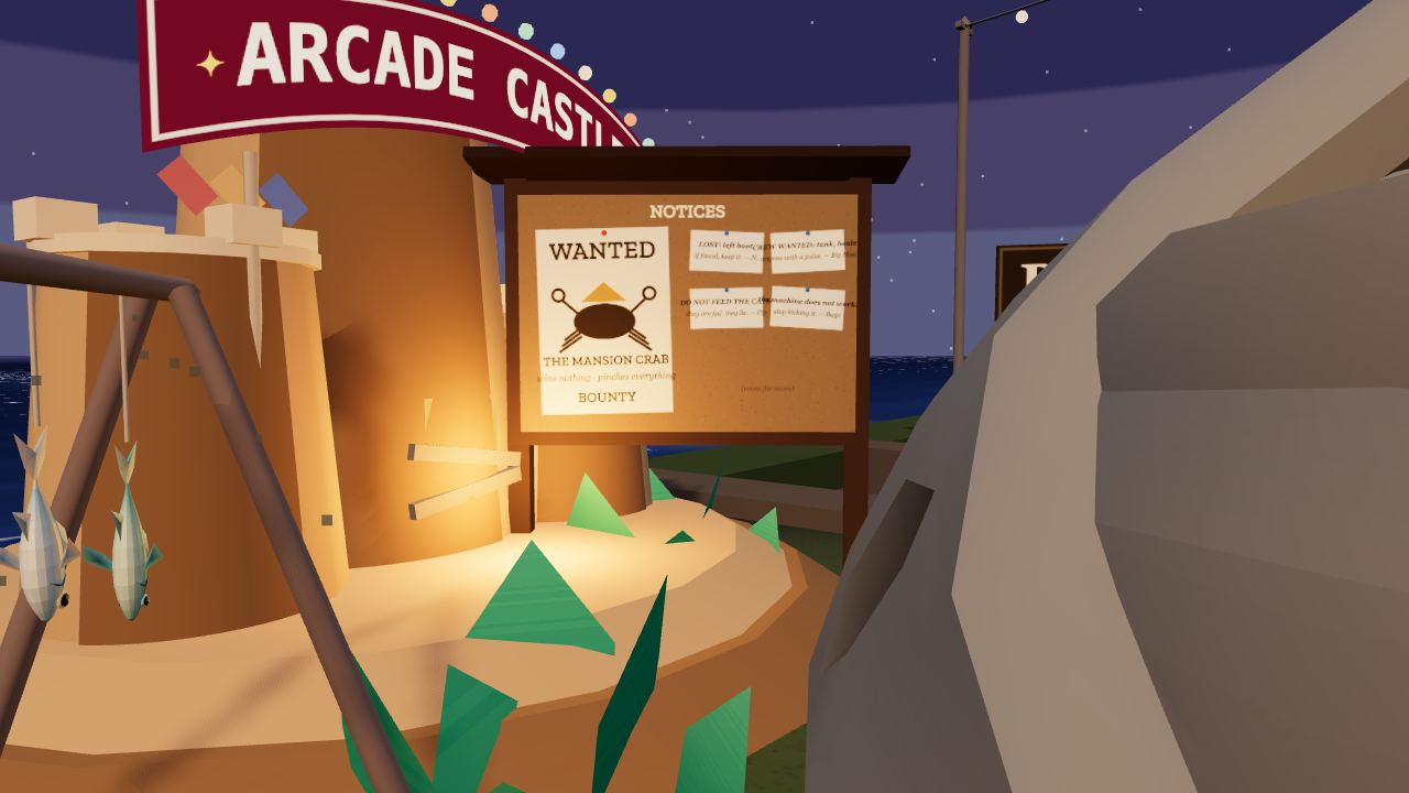 The notice board